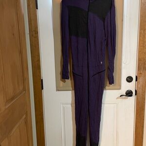 Smartwool Purple and Black One Piece Baselayer